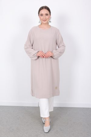 kraş ayrobin uzun spor kadın tunik