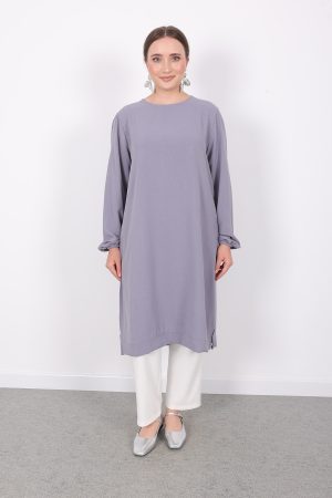 kraş ayrobin uzun spor kadın tunik