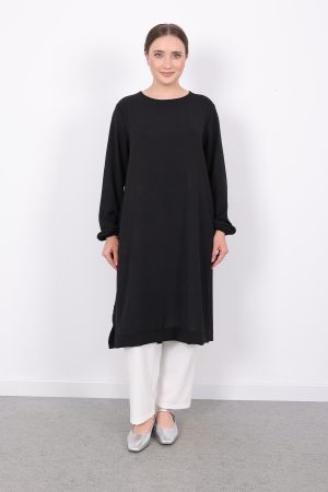 kraş ayrobin uzun spor kadın tunik