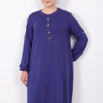 kristal gold fiyonk düğmeli tunik