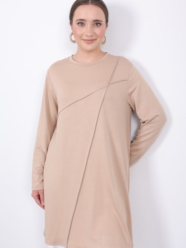 kristal nervür tunik