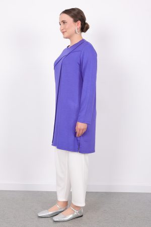 kristal nervür tunik