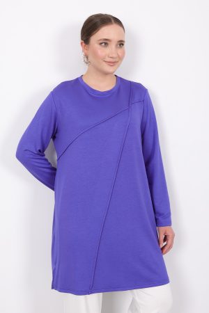 kristal nervür tunik