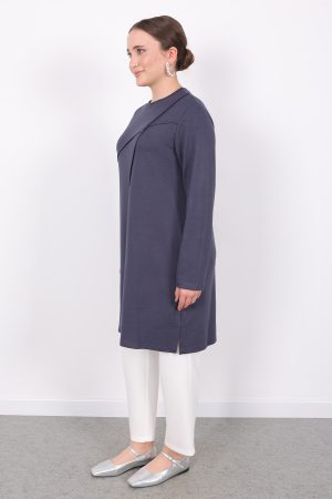 kristal nervür tunik