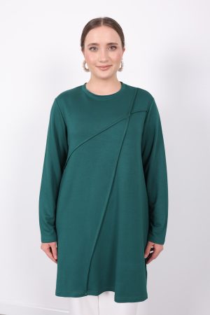 kristal nervür tunik