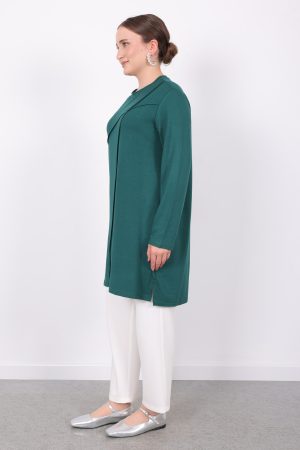 kristal nervür tunik