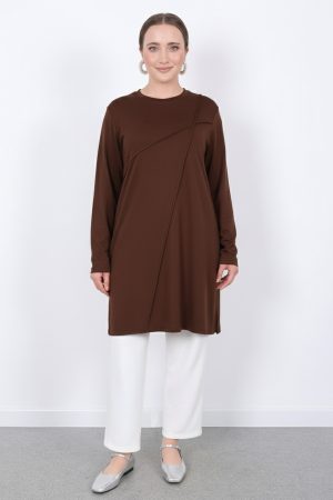 kristal nervür tunik