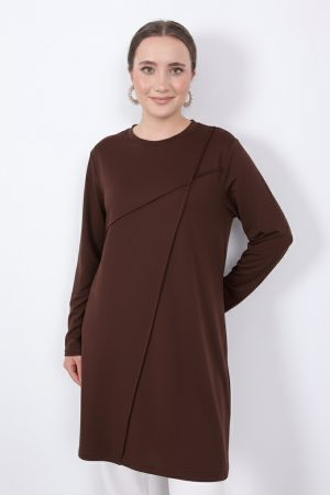 kristal nervür tunik