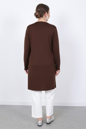 kristal nervür tunik