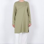 kristal nervür tunik