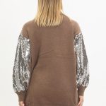 pul payetli triko kazak