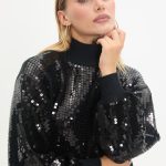 pul payetli triko kazak