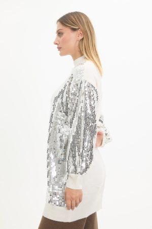 pul payetli triko kazak