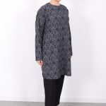 rahat kalıp günlük desenli karin bürümcük tunik