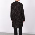 rahat kalıp günlük desenli karin bürümcük tunik