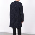 rahat kalıp günlük desenli karin bürümcük tunik