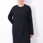 rahat kalıp günlük desenli karin bürümcük tunik