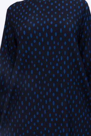 rahat kalıp günlük desenli karin bürümcük tunik