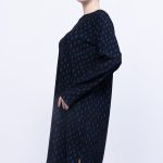 rahat kalıp günlük desenli karin bürümcük tunik