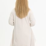 yanı Şifonlu kristal tunik