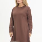 yanı Şifonlu kristal tunik