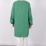 yazlık kadın tunik günlük İnce sofia keten kolyeli tunik