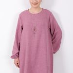 yazlık kadın tunik günlük İnce sofia keten kolyeli tunik